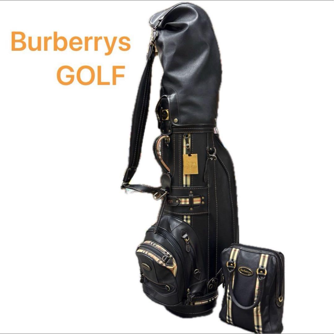 バーバリ　キャディーバック&ゴルフシューズ入れ