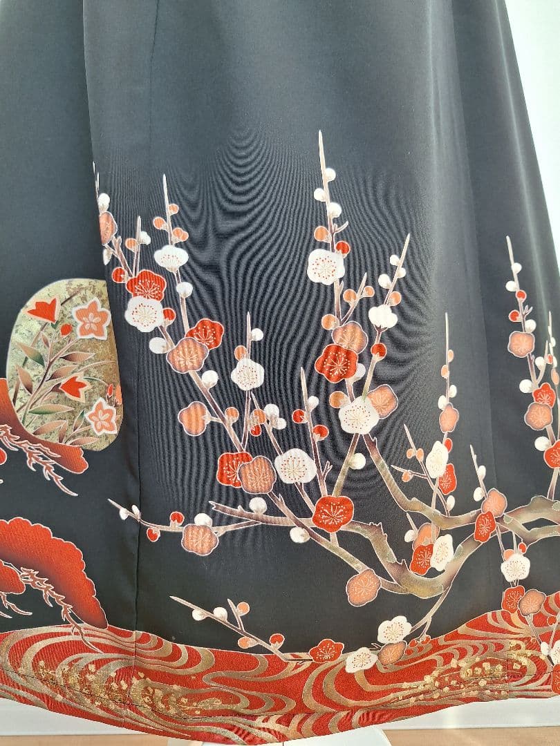 着物リメイクワンピース3645