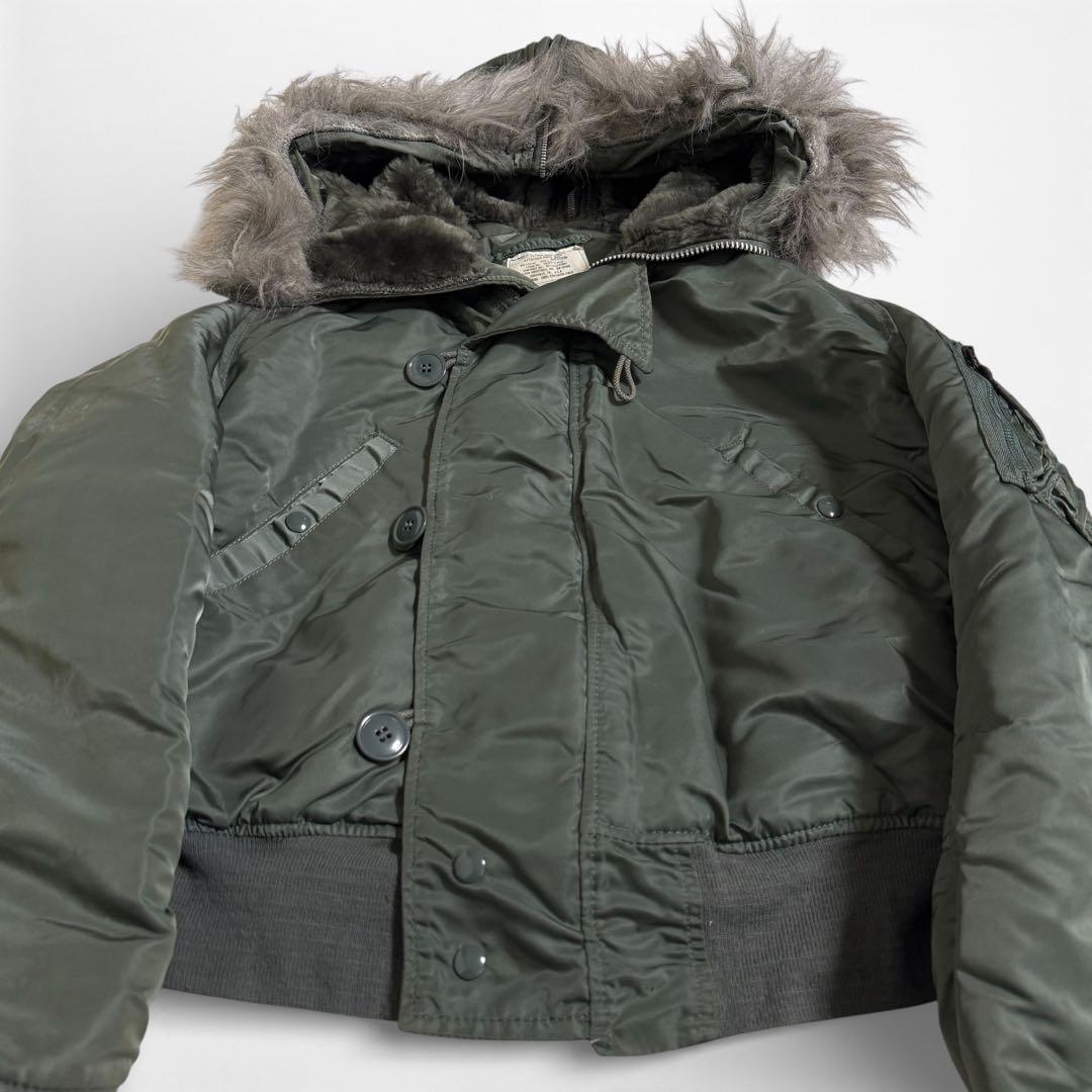 極上 80s USA製 ALPHA N-2B フライトジャケット ヴィンテージ