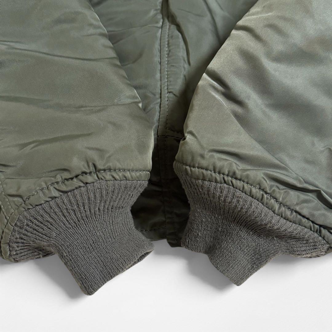 極上 80s USA製 ALPHA N-2B フライトジャケット ヴィンテージ