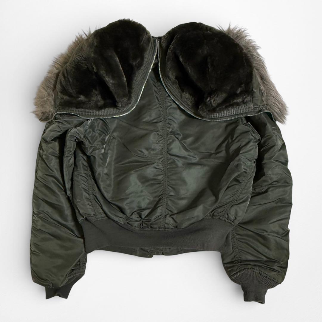 極上 80s USA製 ALPHA N-2B フライトジャケット ヴィンテージ