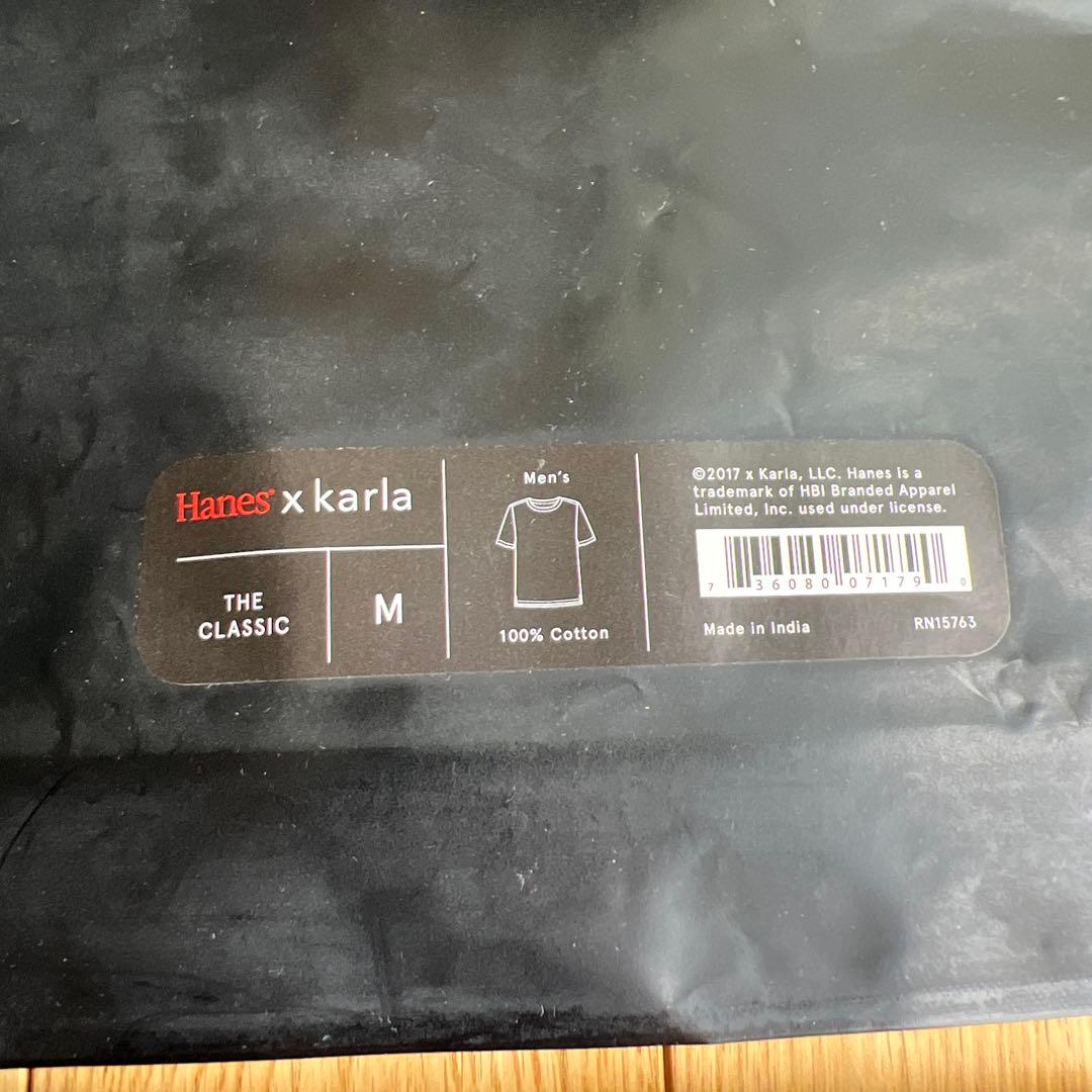 新品HANES X KARLAヘインズカーラ　4枚セット　ジャスティンビーバー
