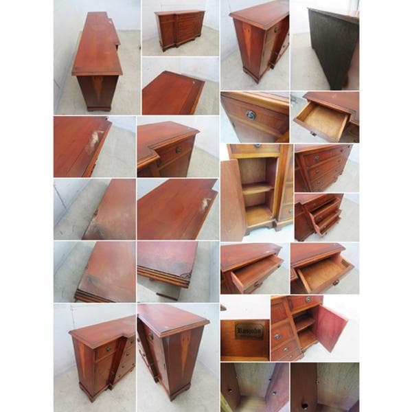 英国クラシック■Rosjhon■ジョージアン様式■ブレークフロントサイドボード■