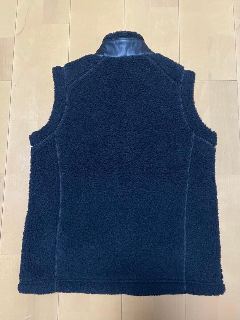 BRIEFINGレザーボアベスト/ブラックS新品未使用ブリーフィングgolf