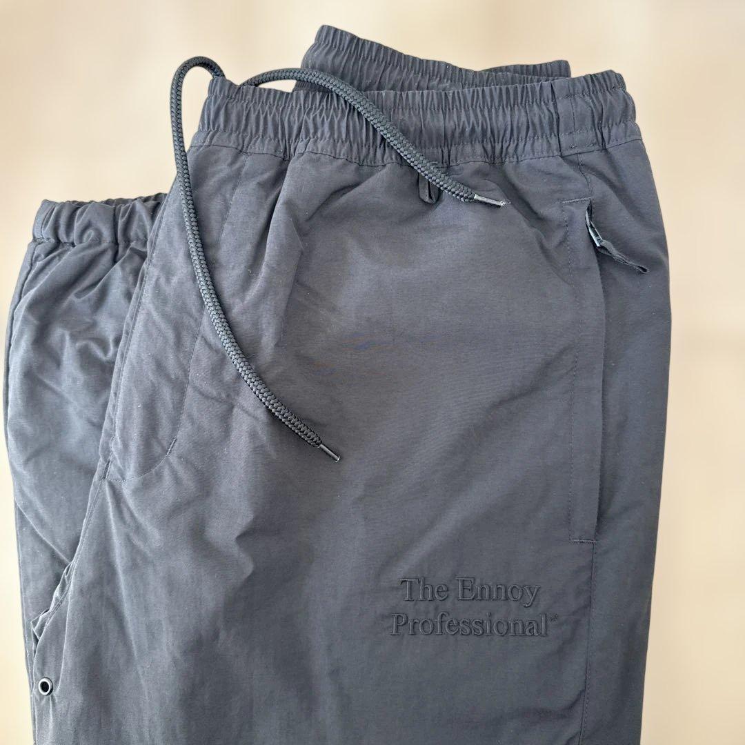 パンツ Ennoy Nylon Padded Pants Triple Black