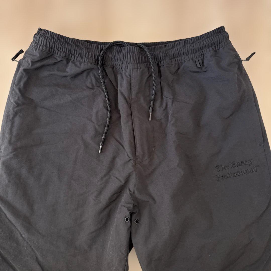パンツ Ennoy Nylon Padded Pants Triple Black
