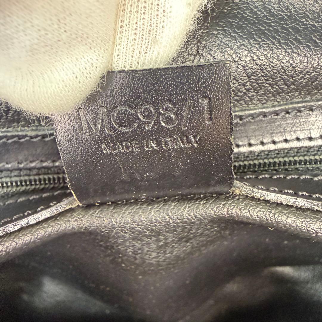 【希少】CELINE セリーヌ　ブラックマカダム トートバッグ A4収納