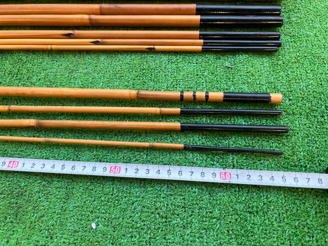 d*2様 ヘラ竿・竿掛け・竹竿 まとめ売り / 竿匠・湖友