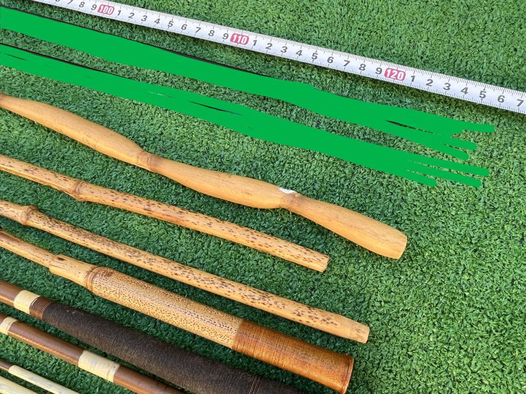 d*2様 ヘラ竿・竿掛け・竹竿 まとめ売り / 竿匠・湖友