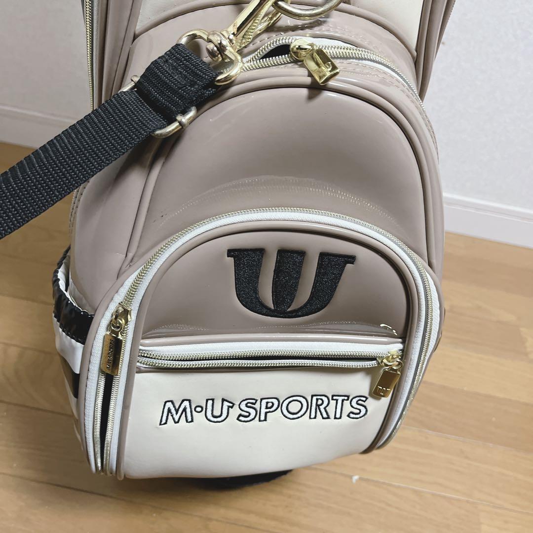 K123 M.USPORTS ミエコウエサコ お洒落 キャディバッグ