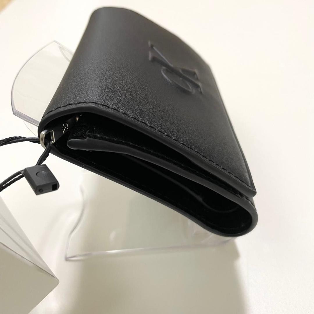 カルバンクライン 財布 ウォレット 三つ折り エンボスロゴ CK 黒 ラスト1個