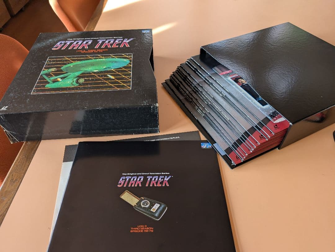 STAR TREK LOG 3 第三シーズン LDレーザーディスク