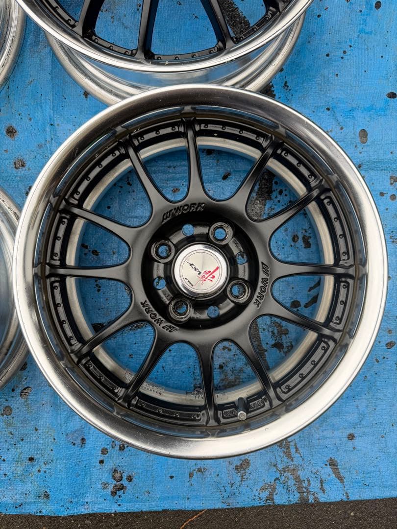 ワーク 15インチ アルミホイール　4本