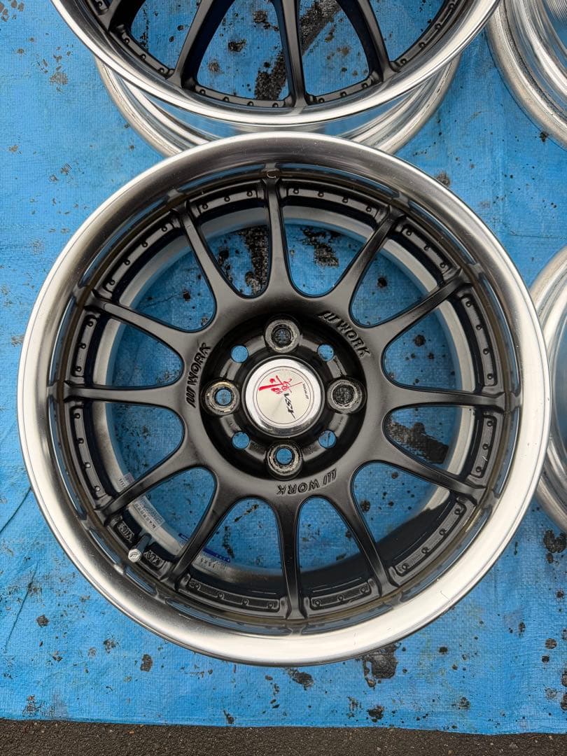 ワーク 15インチ アルミホイール　4本