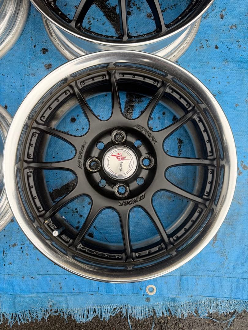 ワーク 15インチ アルミホイール　4本