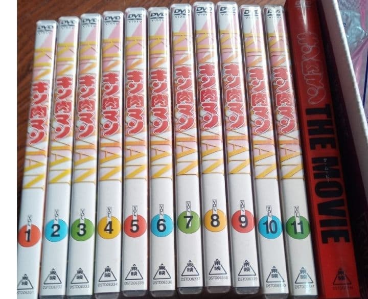 キン肉マン初期アニメ+劇場版セット