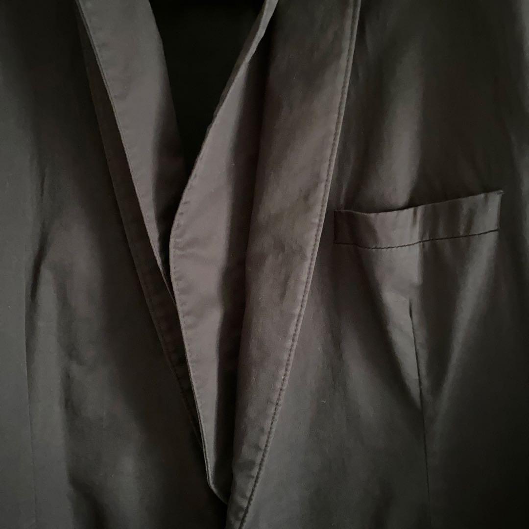 EMPORIO ARMANIツインラペル　ジャケット　黒　54