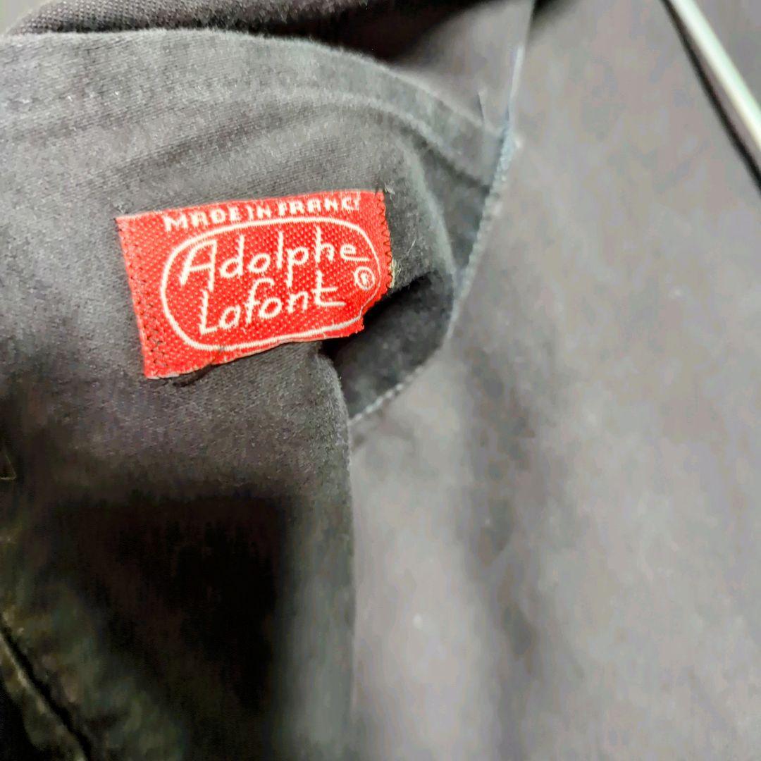 60sブラックモールスキンジャケット Adolf Lafont アドルフラフォン