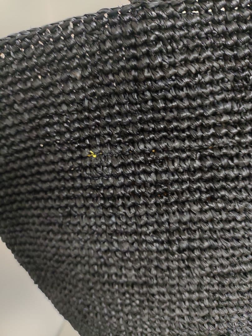 サンアルシデ かごバッグ　ブラック　Mサイズ