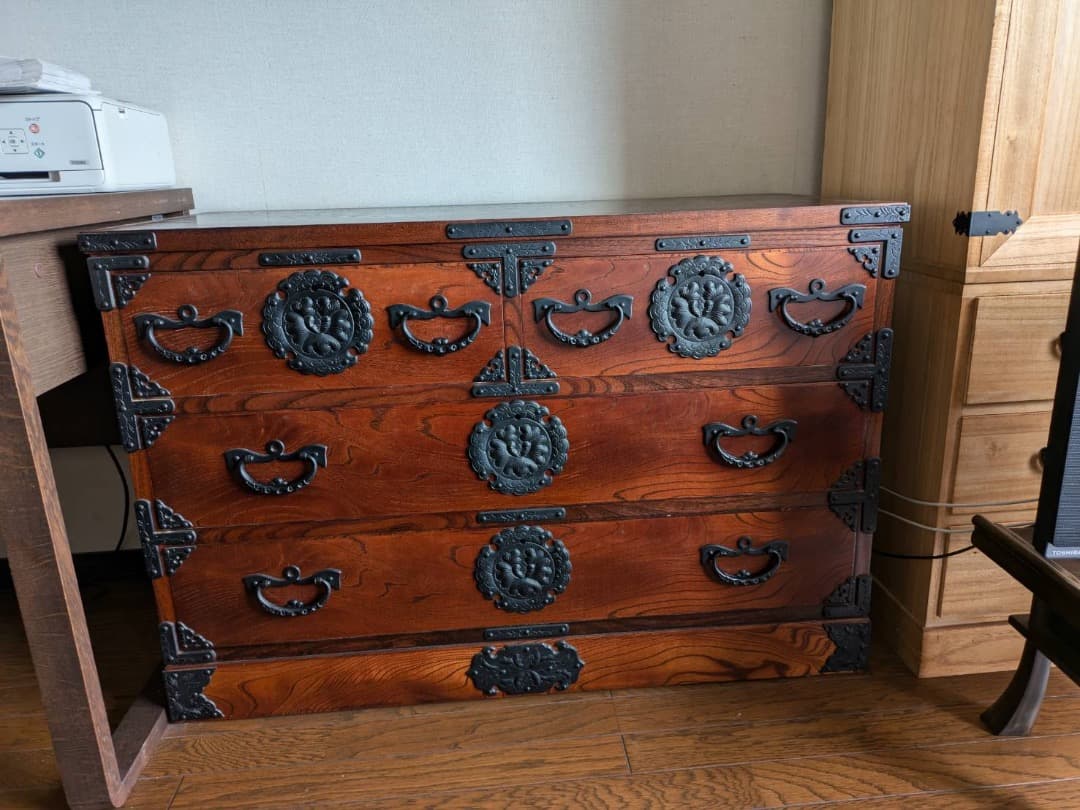 最終値下げ、岩谷堂箪笥、美品ローチェスト