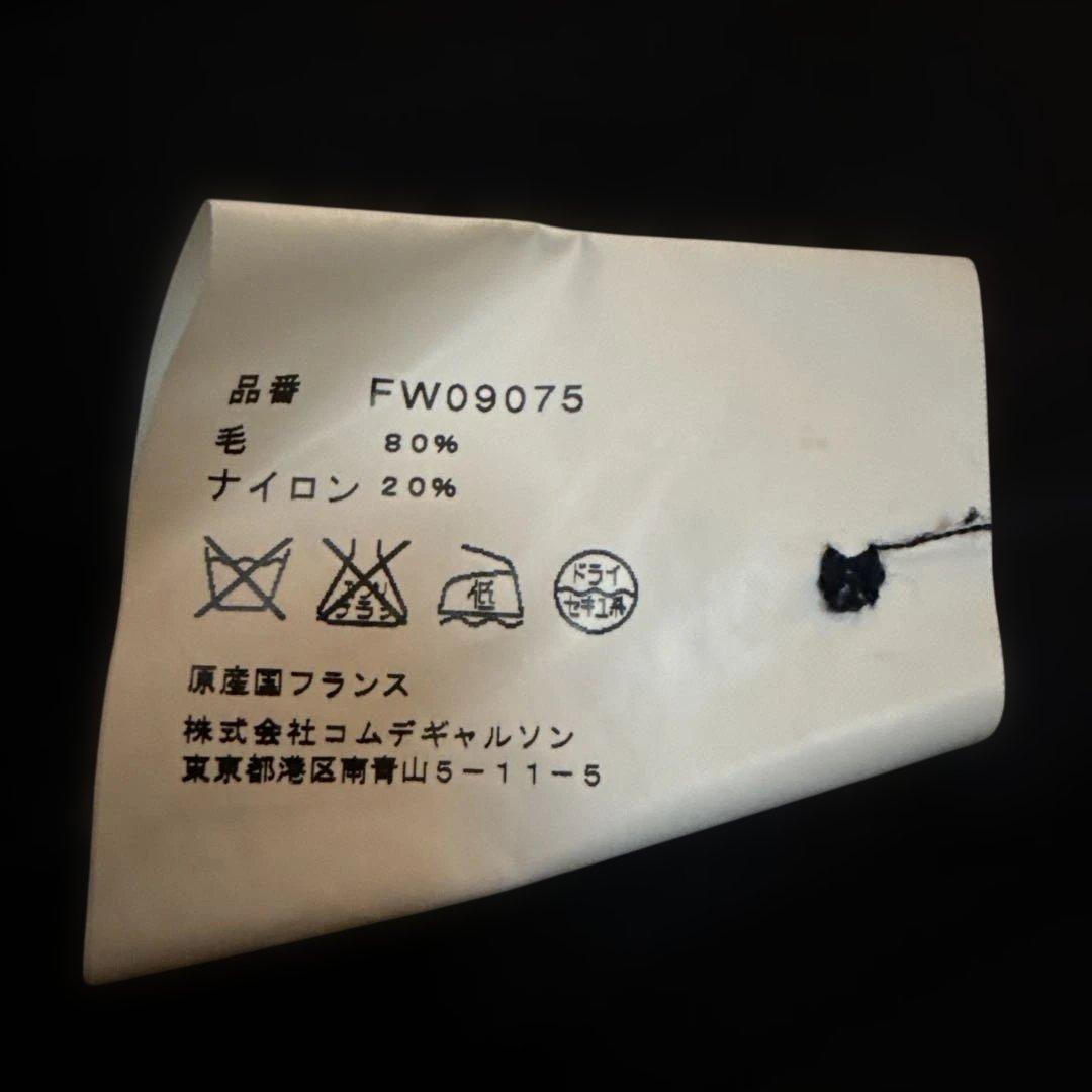 COMME des GARCONSSHIRT未使用紺ピーコート コムデギャルソン