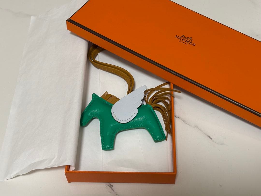 HERMES ロデオペガサスPM Z刻 ミント×セサミ×ブループリュム