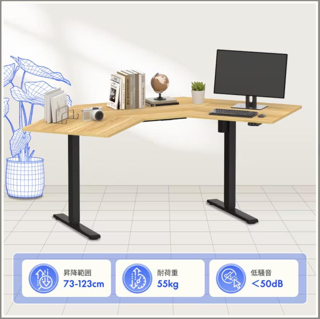 R*h様 【フレームのみ】FLEXISPOT 昇降式デスク EG1-L キャスタ