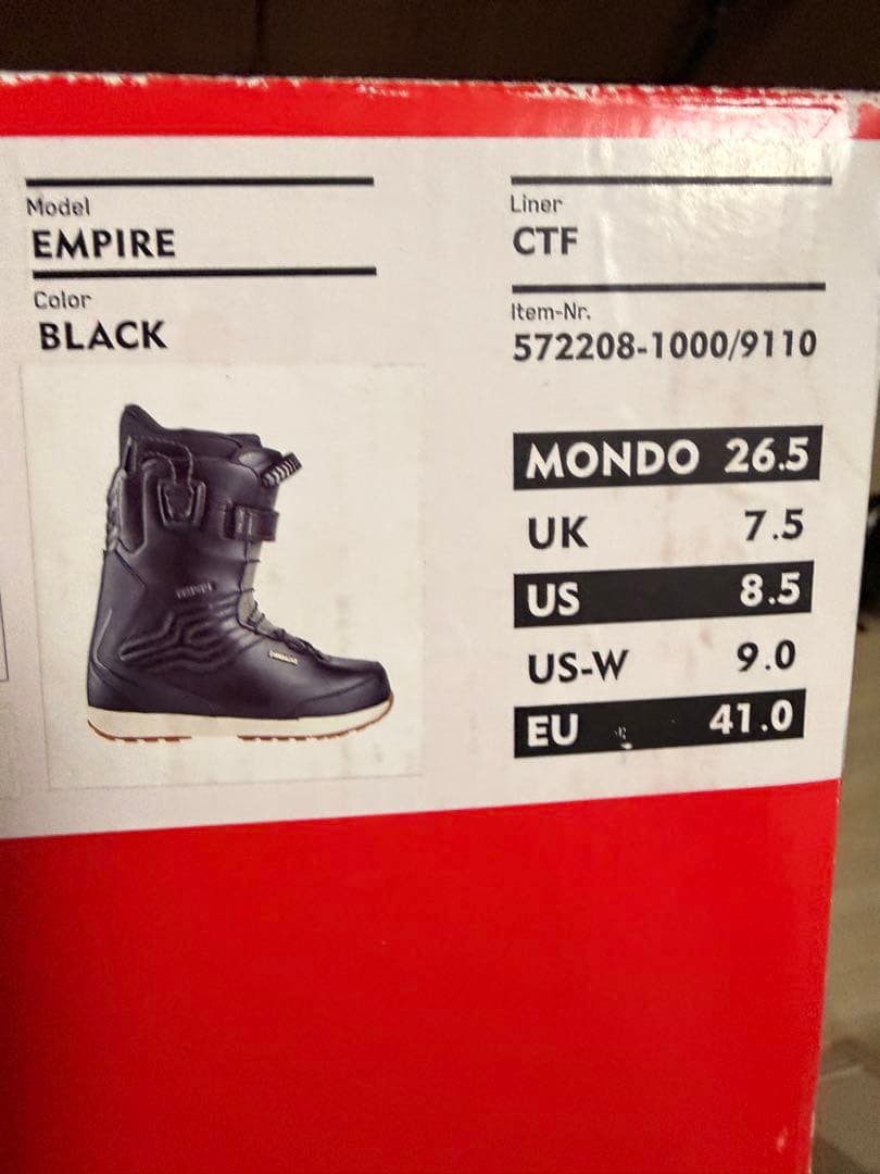 DEELUXE empireスノーボードブーツ