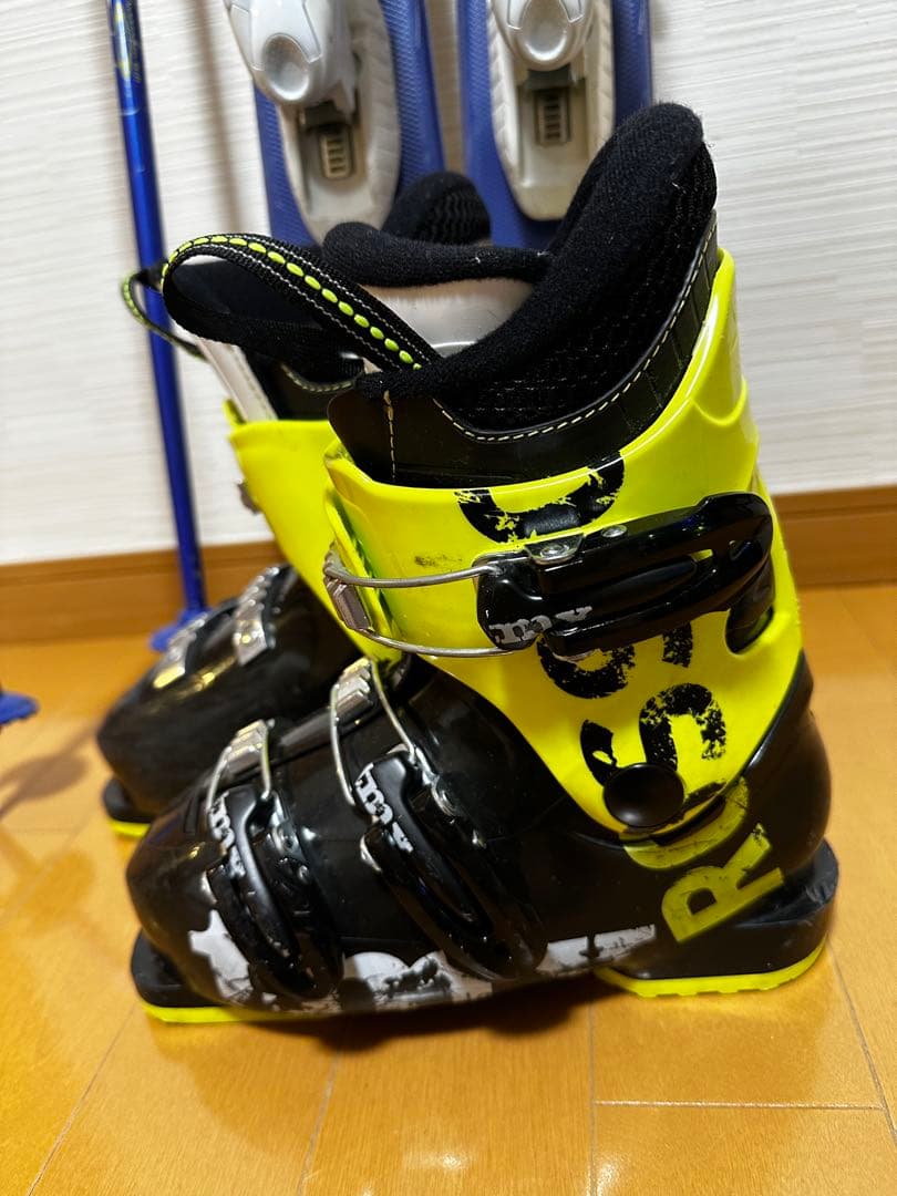 ロシニョール　スキーセット　スキー板110cm ブーツ19.5cm ジュニア子供