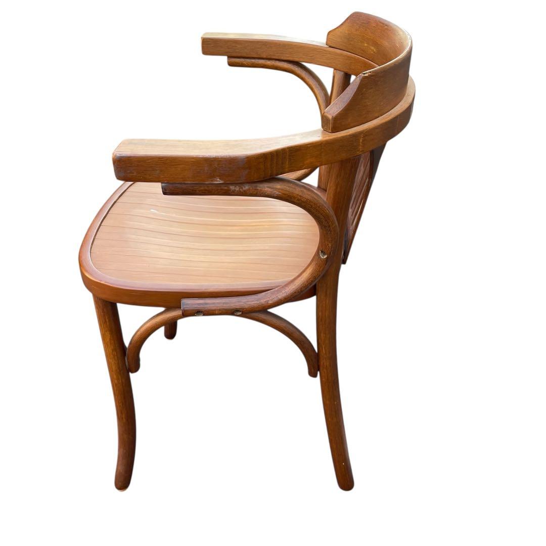 ポーランド製　ベントウッドアームチェア　ダイニングチェア　ヴィンテージ　西洋