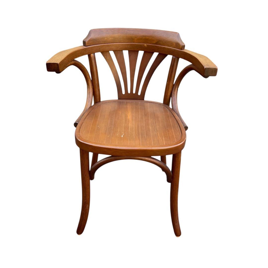 ポーランド製　ベントウッドアームチェア　ダイニングチェア　ヴィンテージ　西洋