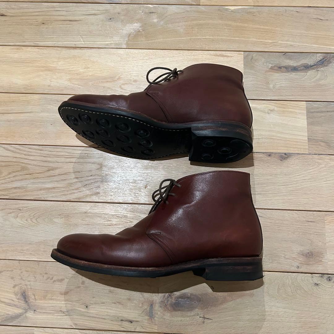 ジャランスリワヤJalan Sriwijayaチャッカブーツ ダークブラウン