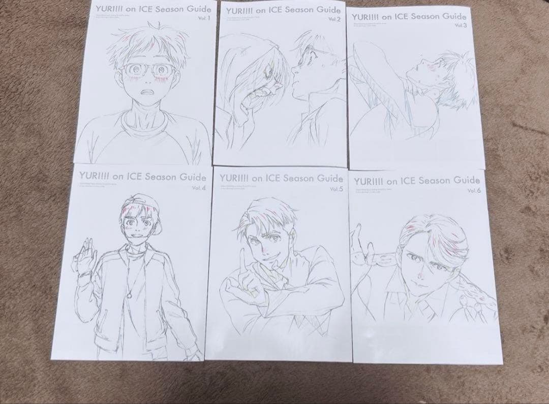 ユーリ!!! on ICE　Blu-ray 全巻セット　1～6巻