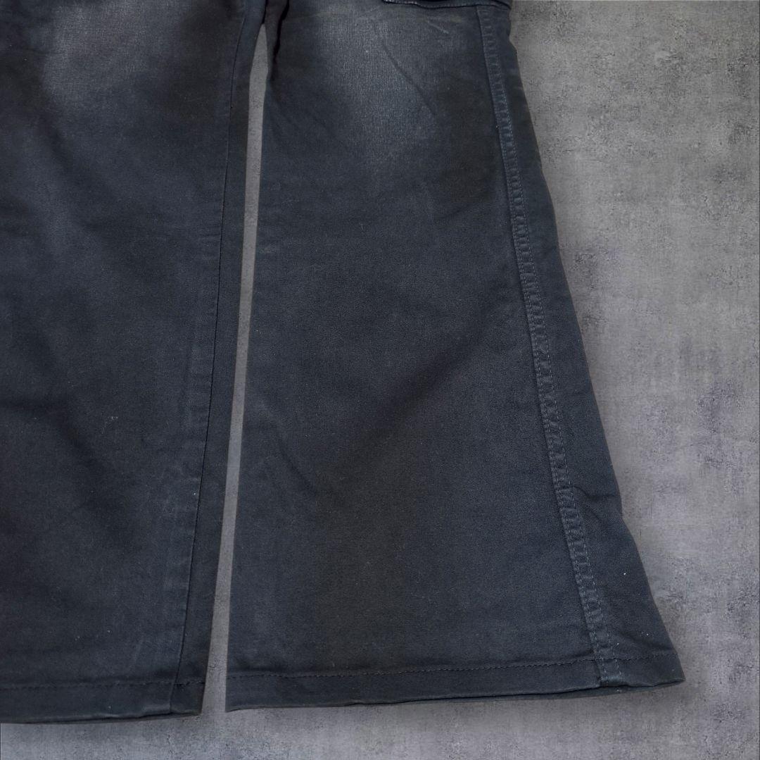 トルネードマート コーティング gimmick フレアカーゴパンツ 立体加工