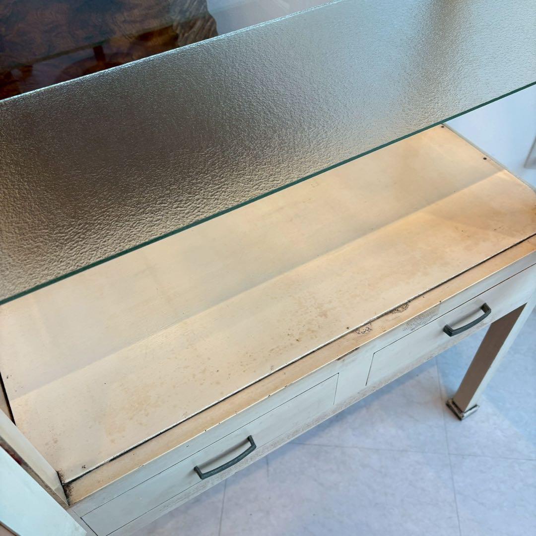 ケビント　ドクターキャビネット　メディカルキャビネット　薬棚　アンティーク