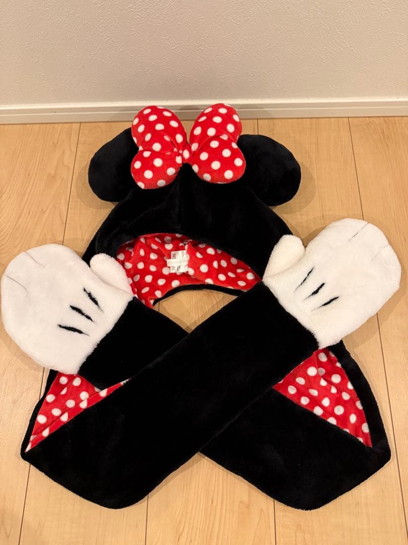 ディズニー マフラーキャップミニー