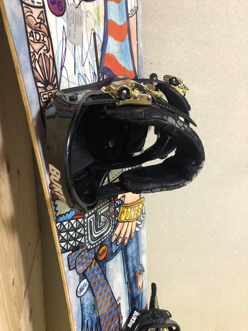 最終値引きBurton 希少品Jeremy Jones ビンディングケースセット