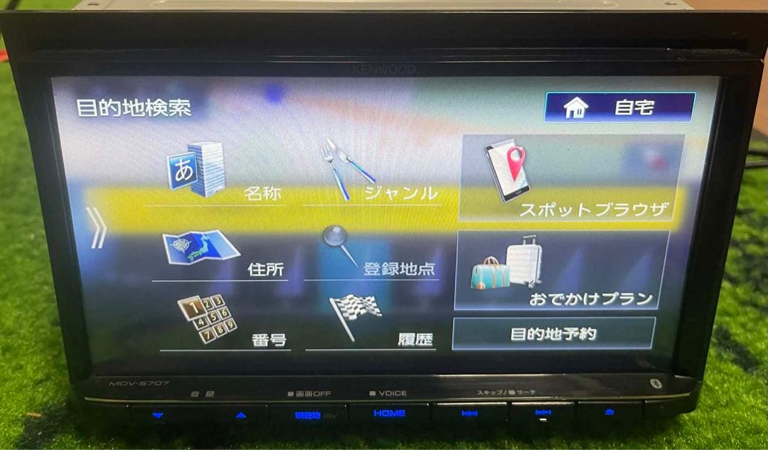 KENWOOD カーナビ MDV-S707 map data 2019