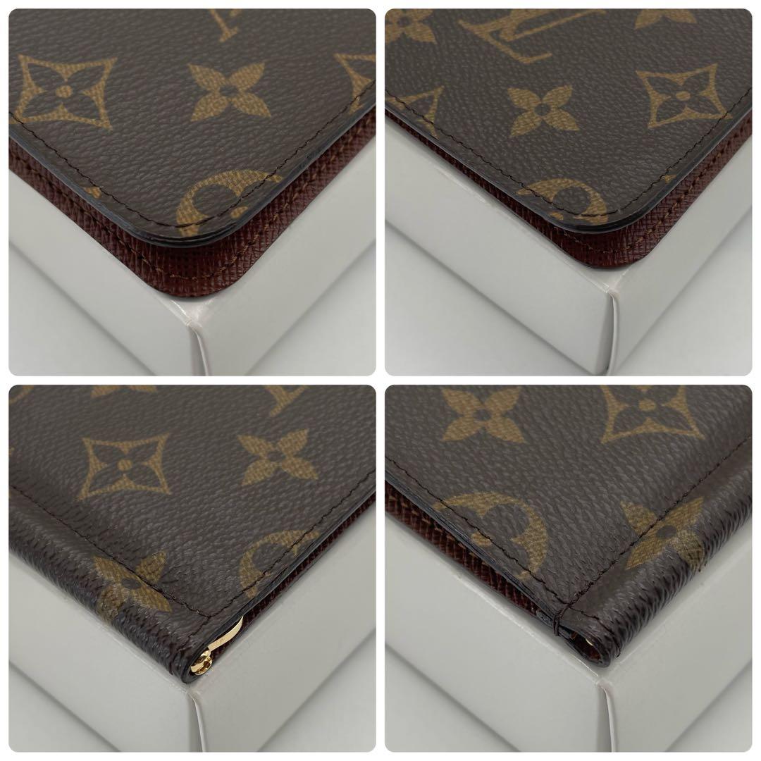 ルイヴィトン マネークリップ　お札入れ　モノグラム　ポルトフォイユパンス