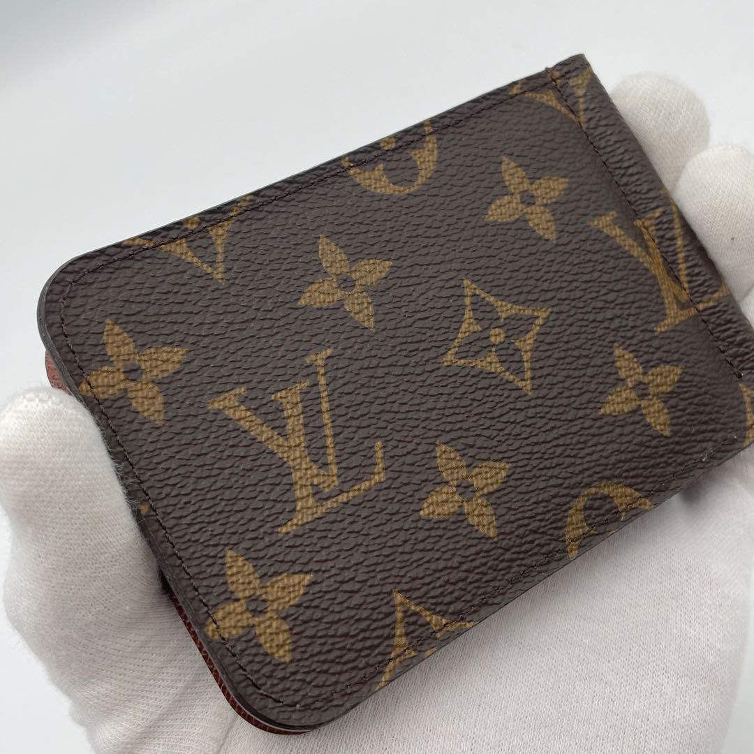 ルイヴィトン マネークリップ　お札入れ　モノグラム　ポルトフォイユパンス