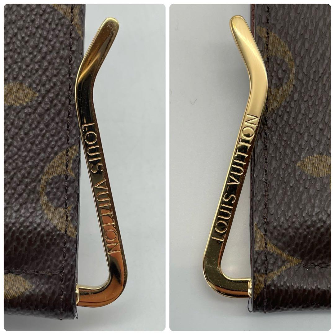 ルイヴィトン マネークリップ　お札入れ　モノグラム　ポルトフォイユパンス