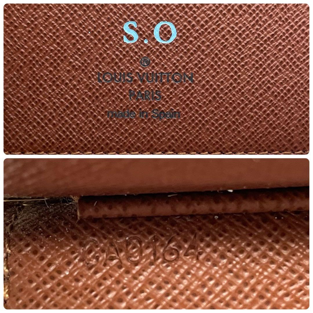 ルイヴィトン マネークリップ　お札入れ　モノグラム　ポルトフォイユパンス