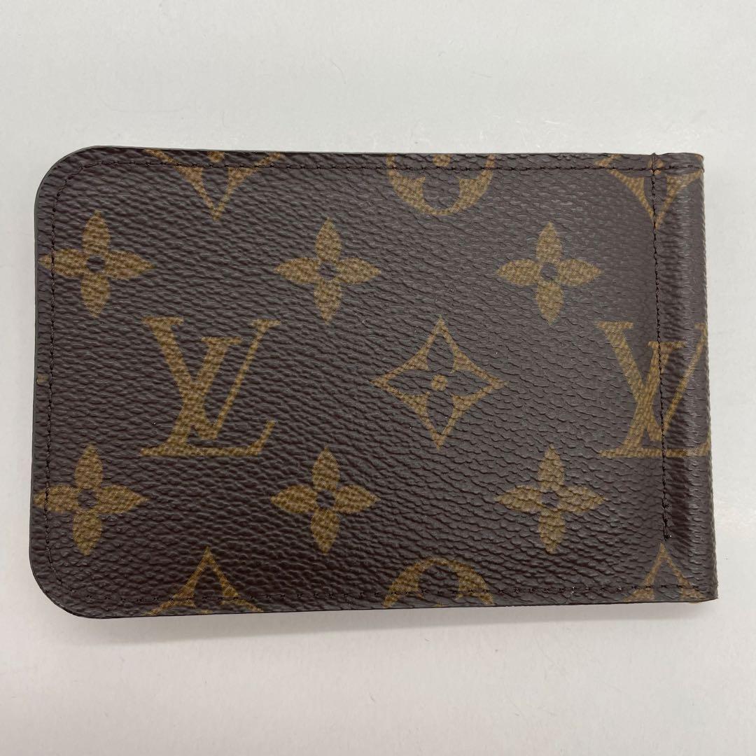 ルイヴィトン マネークリップ　お札入れ　モノグラム　ポルトフォイユパンス