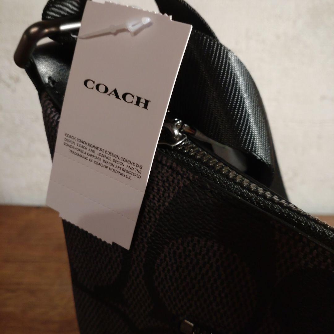 [新品、未使用]COACH スモール フィン クロスボディ ポーチ
