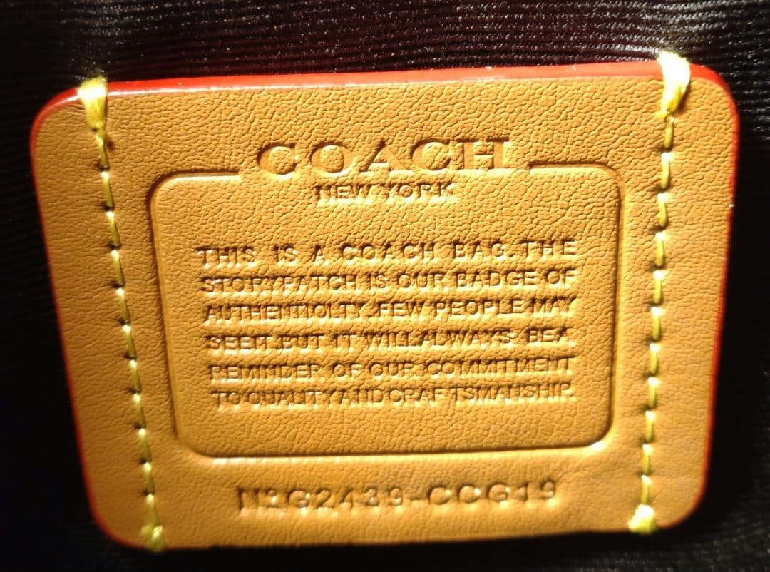 [新品、未使用]COACH スモール フィン クロスボディ ポーチ