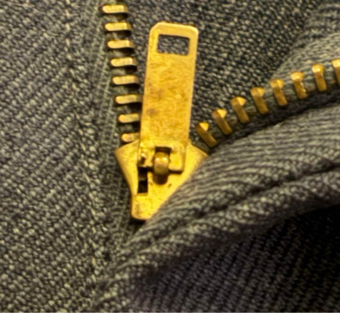 50s 60s ウール ギャバ スラックス ギャバジン ミント