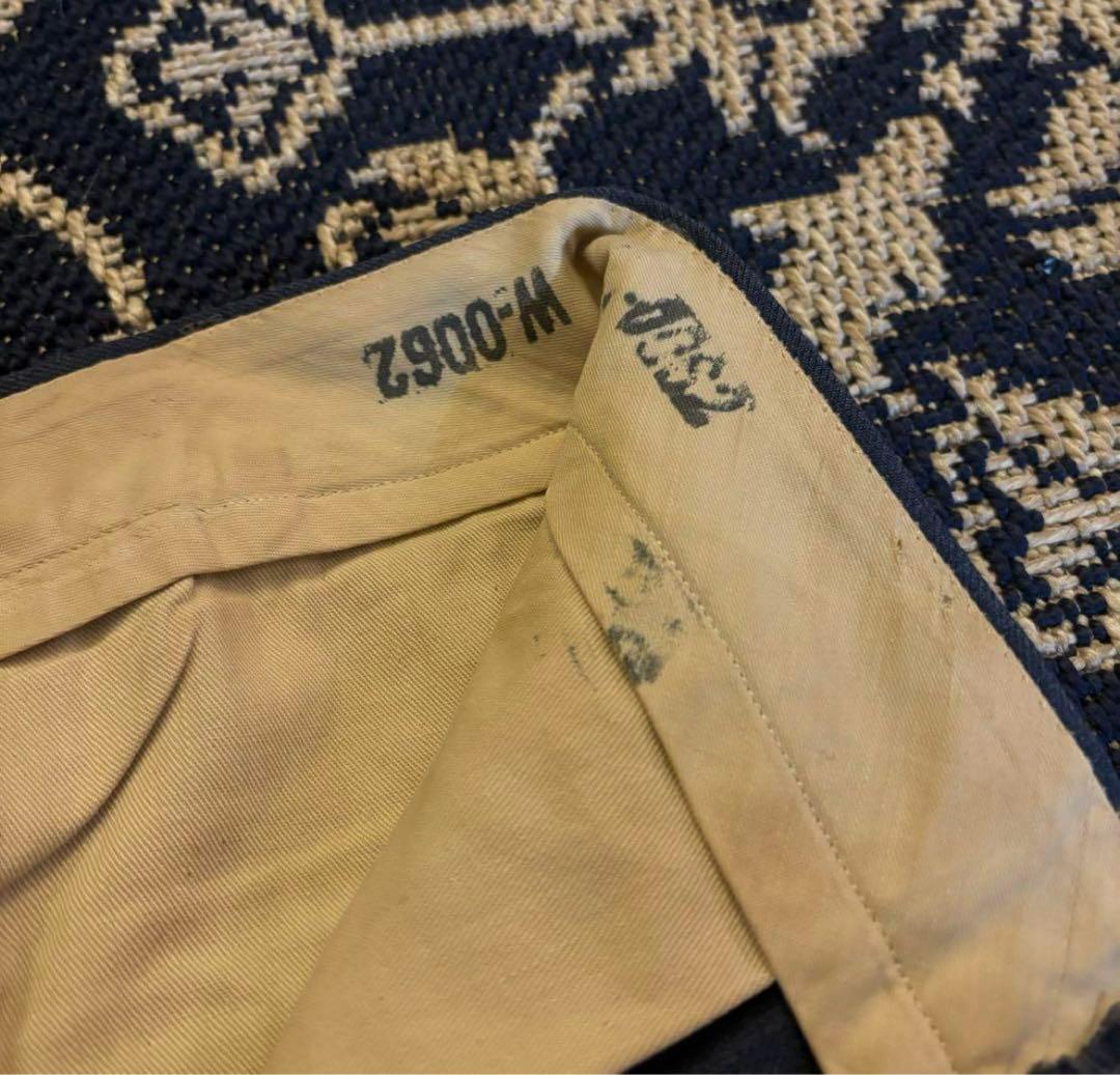 50s 60s ウール ギャバ スラックス ギャバジン ミント