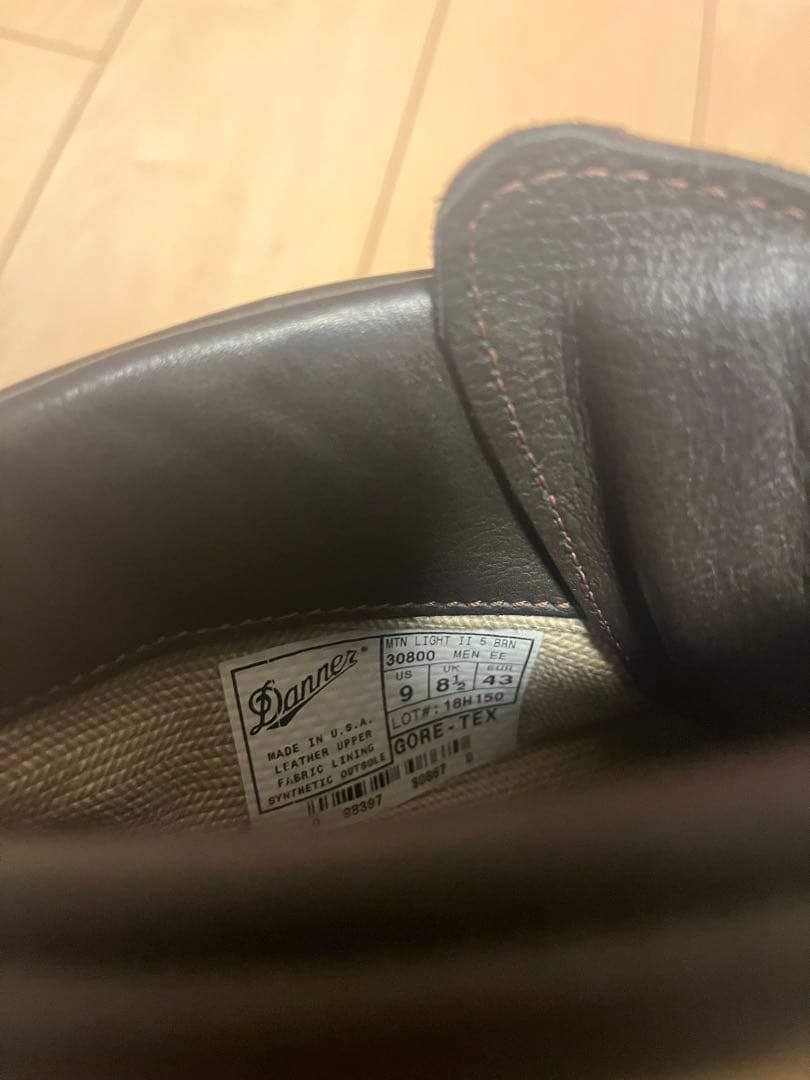 定価7万　稀少サイズ　USA製danner マウンテンライトⅡ 使用感少なめ
