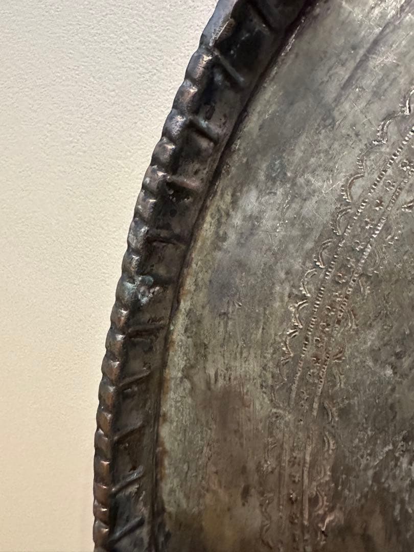 西洋民芸グランピエ　トルコのトレイテーブル