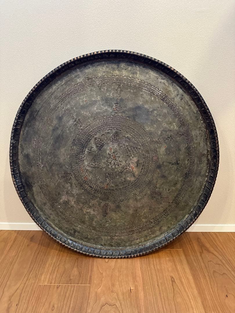 西洋民芸グランピエ　トルコのトレイテーブル